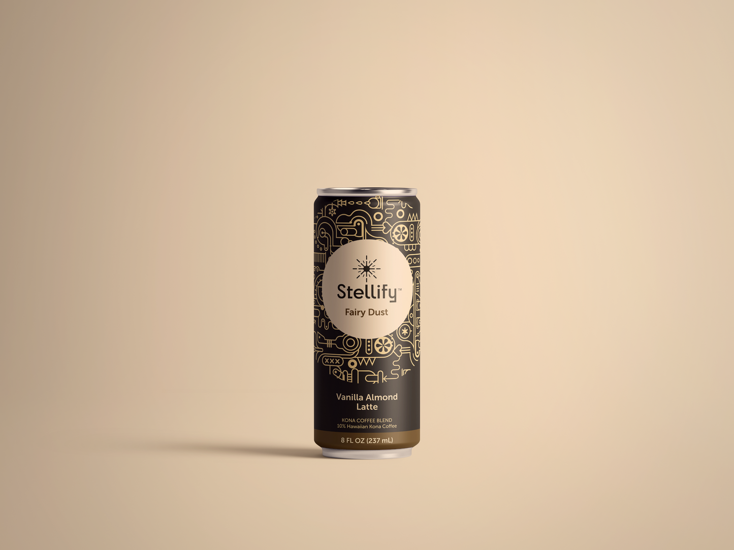 Vanilla Almond Coffee Latte